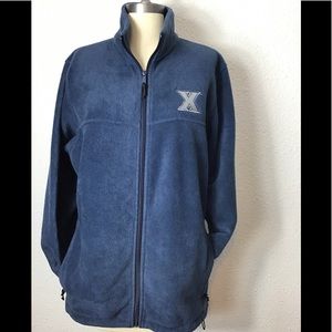 Columbia navy blue zip up jacket size medi…